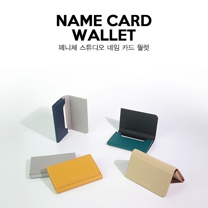 Ví Đựng Danh Thiếp Da Cao Cấp Fenice – Name Card Holder Phong Cách Hàn Quốc (Made in Korea)