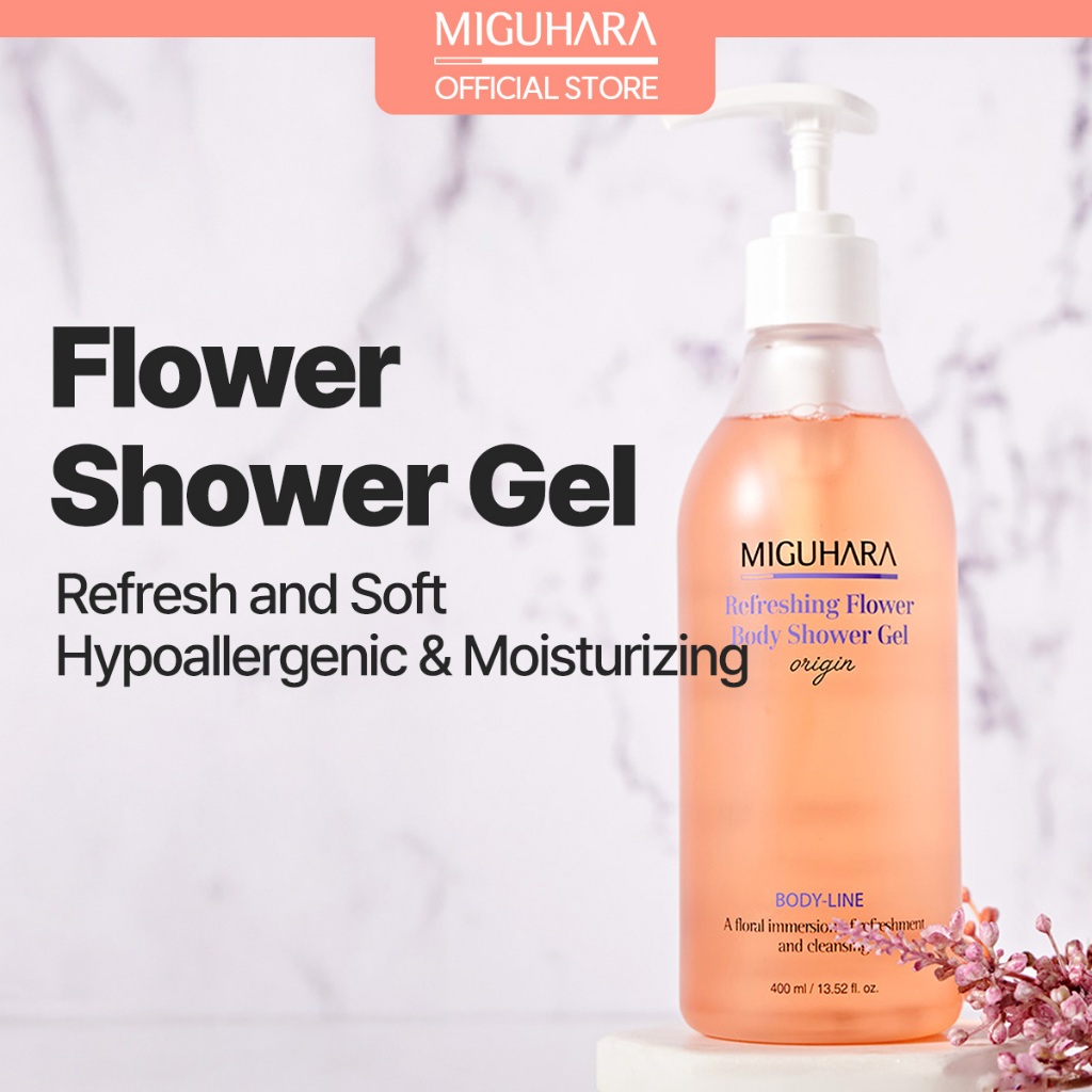 Sữa tắm toàn thân hoa tươi MIGUHARA Origin 500ml