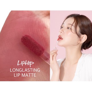 Son lì Liphip Longlasting Matte & Velvet 9 màu lâu trôi