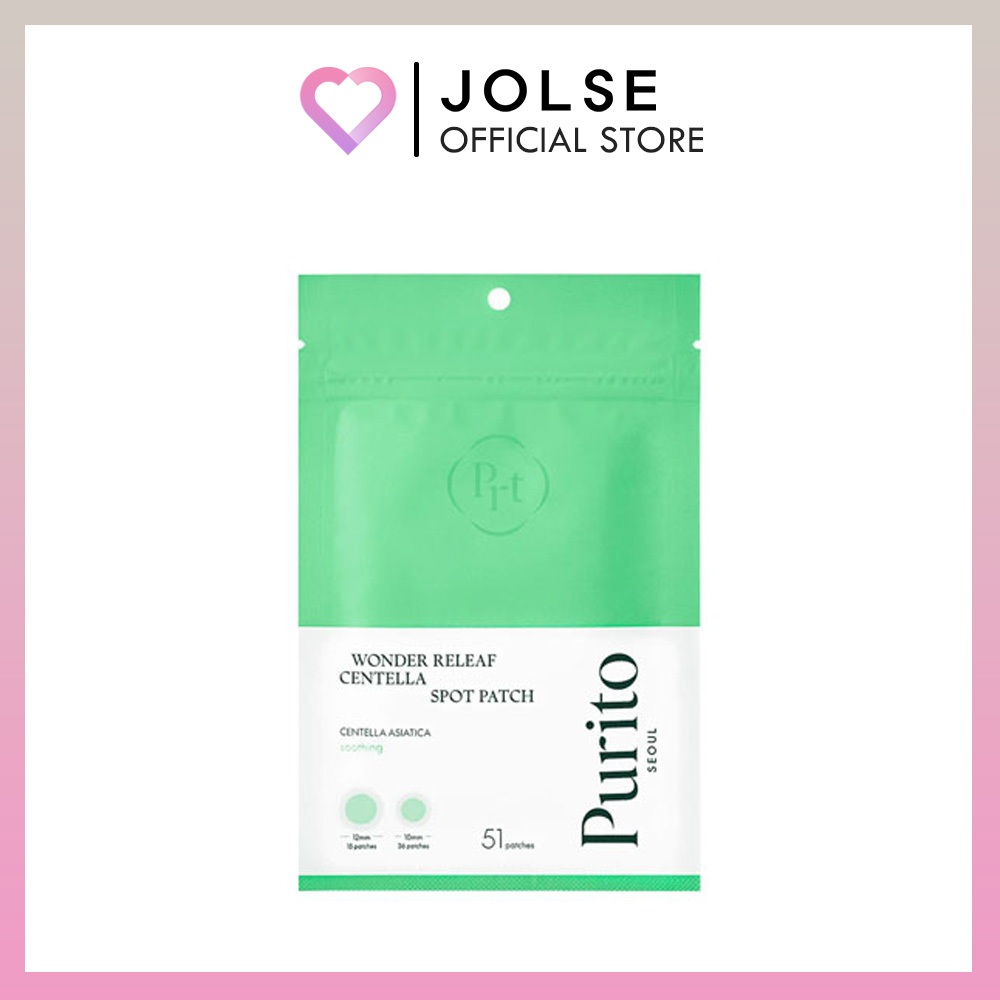 Purito SEOUL Wonder Releaf Centella Spot Patch 51 miếng