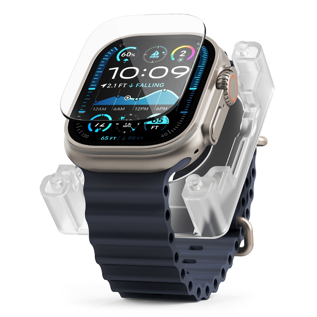 Ringke Easy Slide Glass cho Apple Watch Ultra 3 / 2 / 1 Kính cường lực bảo vệ màn hình