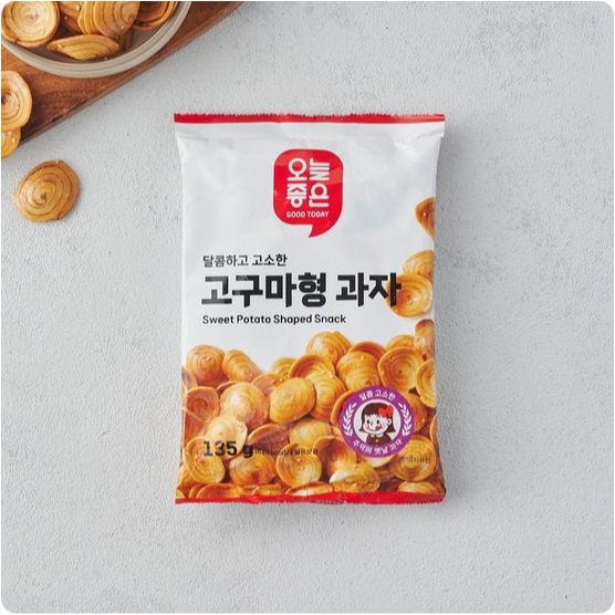 [Lotte Mart] Hôm nay, đồ ăn nhẹ loại khoai lang 135g x3