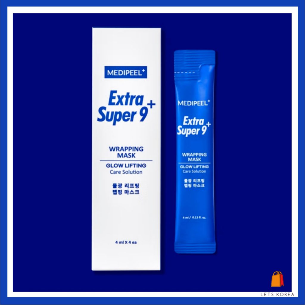 [DAISO] Mặt nạ gói nâng phát sáng MEDIPEEL Extra Super 9 Plus