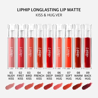 Son lì Liphip Longlasting Matte & Velvet 9 màu lâu trôi