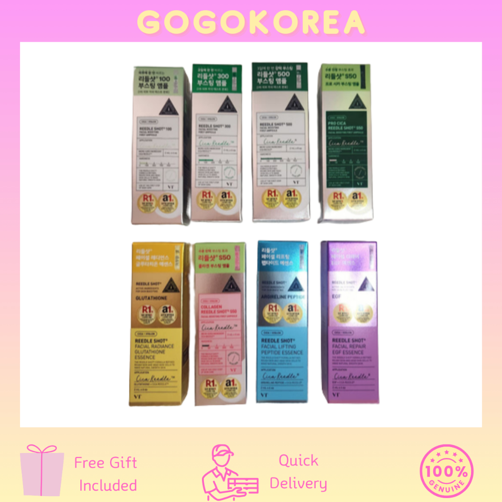 Ampoule Micro-Boost (Loại bắn kim) | 100 / 300 / 500 / Cica / Peptide / E-Care / Colla / Gluta