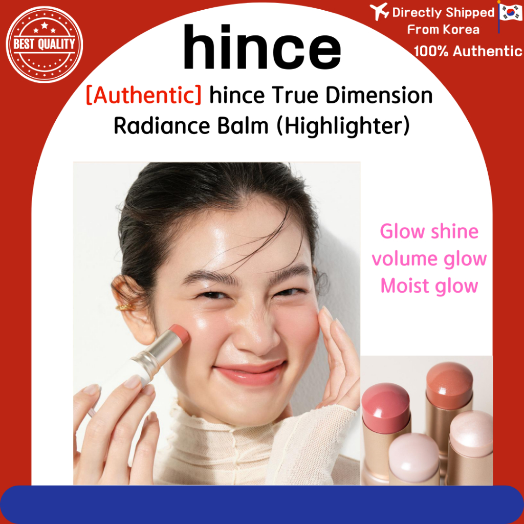 [Authentic] hince True Dimension Radiance Balm 4 màu (Highlighter)