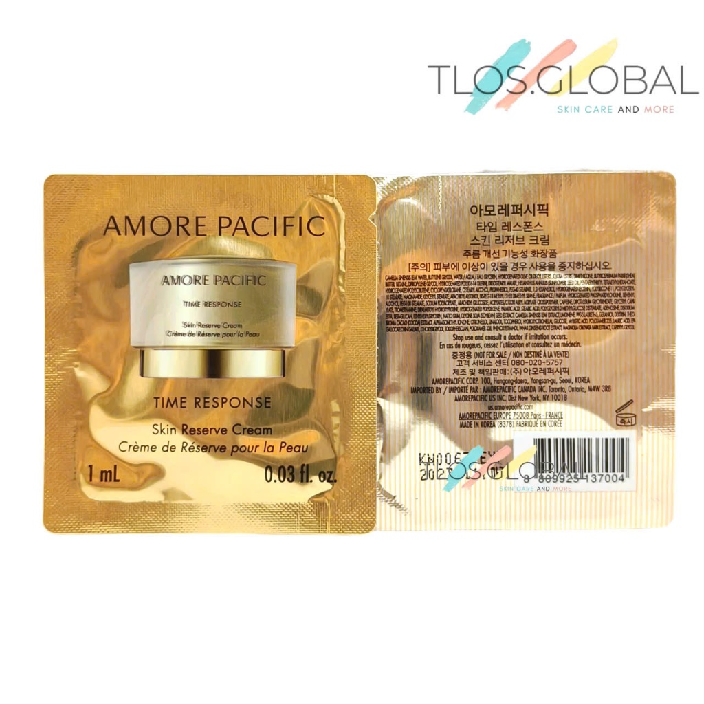 Kem dưỡng chống lão hoá Amore Pacific Time Response Skin Reserve Cream 1ml