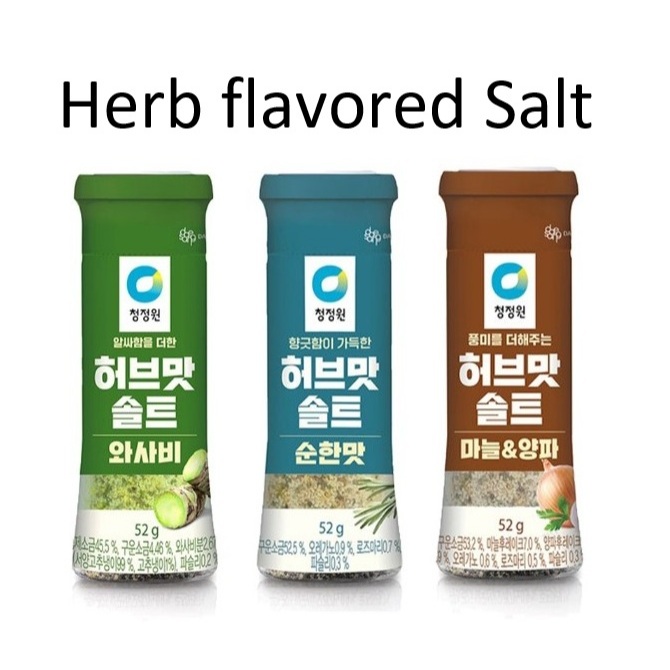[DAESANG] Herb Salt 52g Korea Food Seasoning  Muối thảo mộc  Gia vị thực phẩm Hàn Quốc