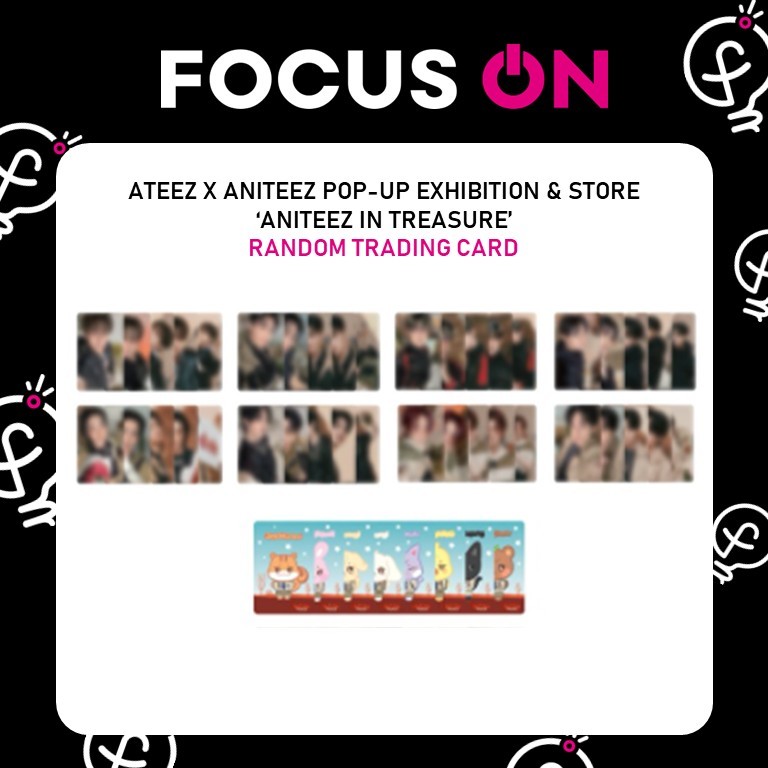 ATEEZ POP-UP ANITEEZ IN TREASURE MD TRADING CARD