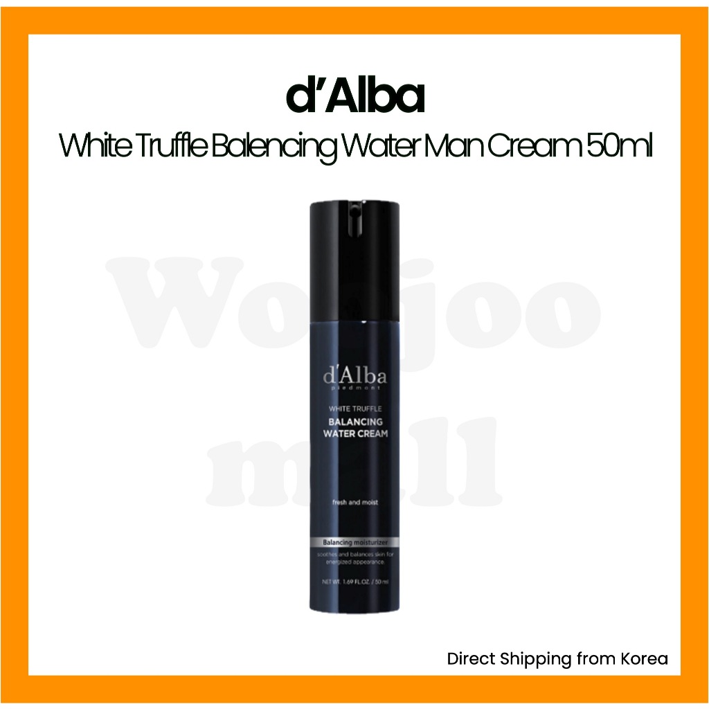 [d’Alba] Kem dưỡng trắng Truffle Water Man 50ml