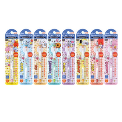 [Uni] Bút chì cơ KURUTOGA BT21 0,5mm / 7Type