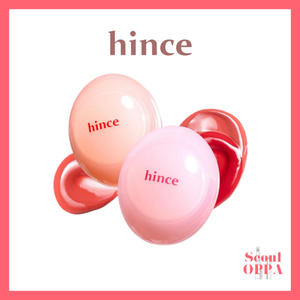 [hince] Raw Glow Dewy Ball 3.5g Son Dưỡng Môi Bóng Lip Balm Oil Gloss Phấn Má Hồng Blush