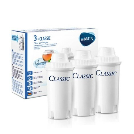 Hộp lọc Brita Classic Máy lọc nước 3EA – Thay thế chính hãng cho bình đựng & bình đựng Brita