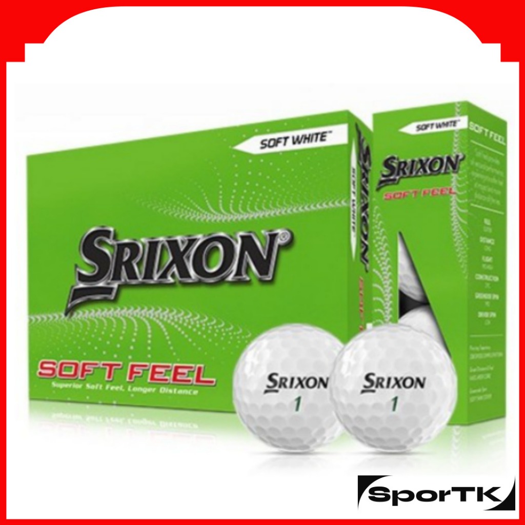 Srixon Soft Feel 2 Mảnh Bóng Golf 12ea