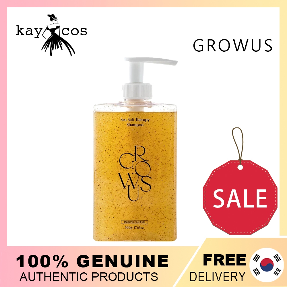 [Growus] Dầu gội trị liệu muối biển Growus 500ml