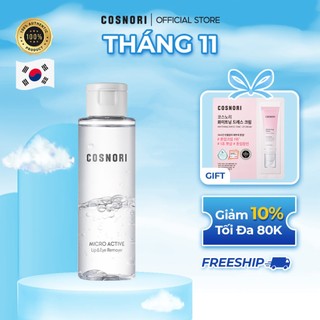  Nước tẩy trang Cosnori dành cho mắt và môi dịu nhẹ dưỡng ẩm cho da 100ml 