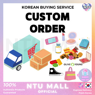 Đặt hàng tùy chỉnh / Đại lý mua hàng Hàn Quốc / Dịch vụ mua hàng Hàn Quốc / địa chỉ Hàn Quốc