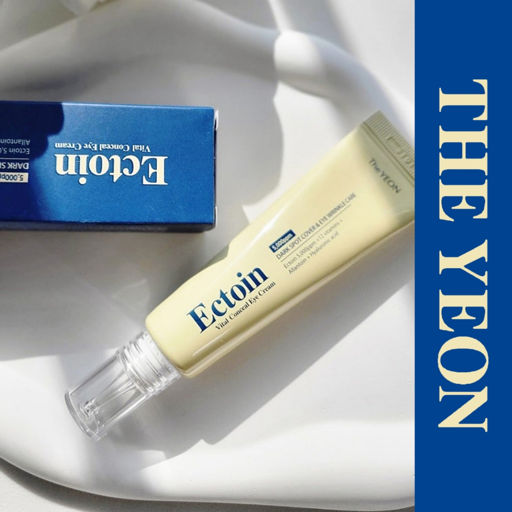 [THE YEON] (1+1)Ectoin Vital Conceal Eye Cream 20ml | Hyaluronic acid Adenosine shaishaishai