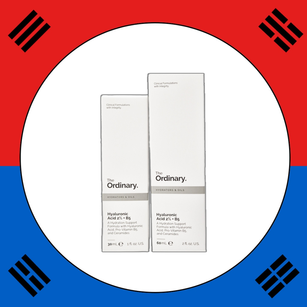 THE ORDINARY Axit Hyaluronic thông thường 2% + B5 / 30ml, 60ml / KORICO Vận chuyển từ Hàn Quốc