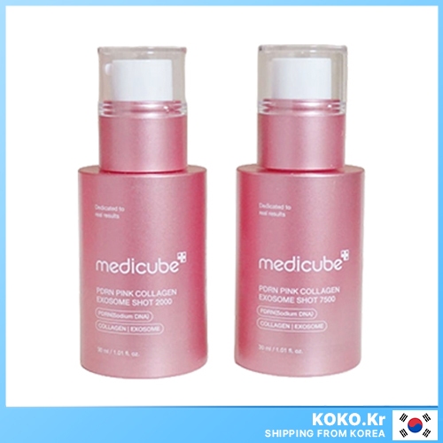 Medicube PDRN Pink Collagen Exosome Shot 2000 / 7500 30ml kèm FREEBIES
