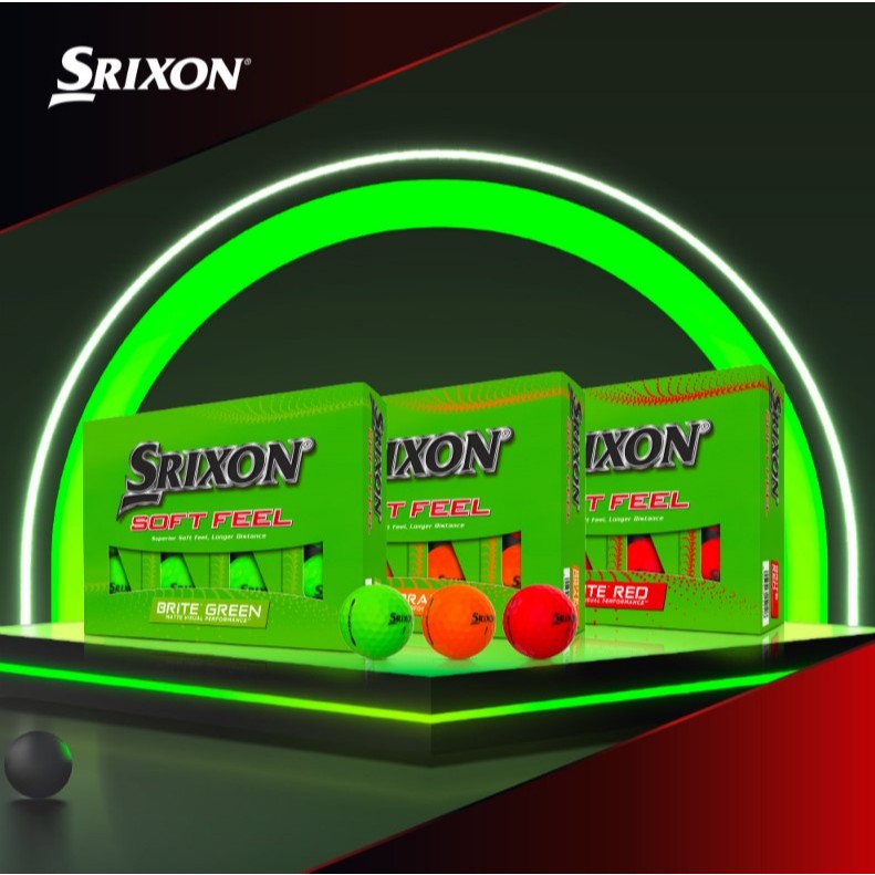 Bóng golf Srixon Softfeel BRITE 1dozen