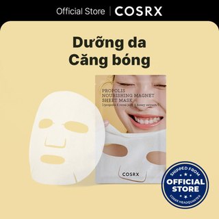  Bộ 1 3 5 miếng mặt nạ giấy COSRX 20ml chiết xuất keo ong làm sáng và giữ ẩm cho da 