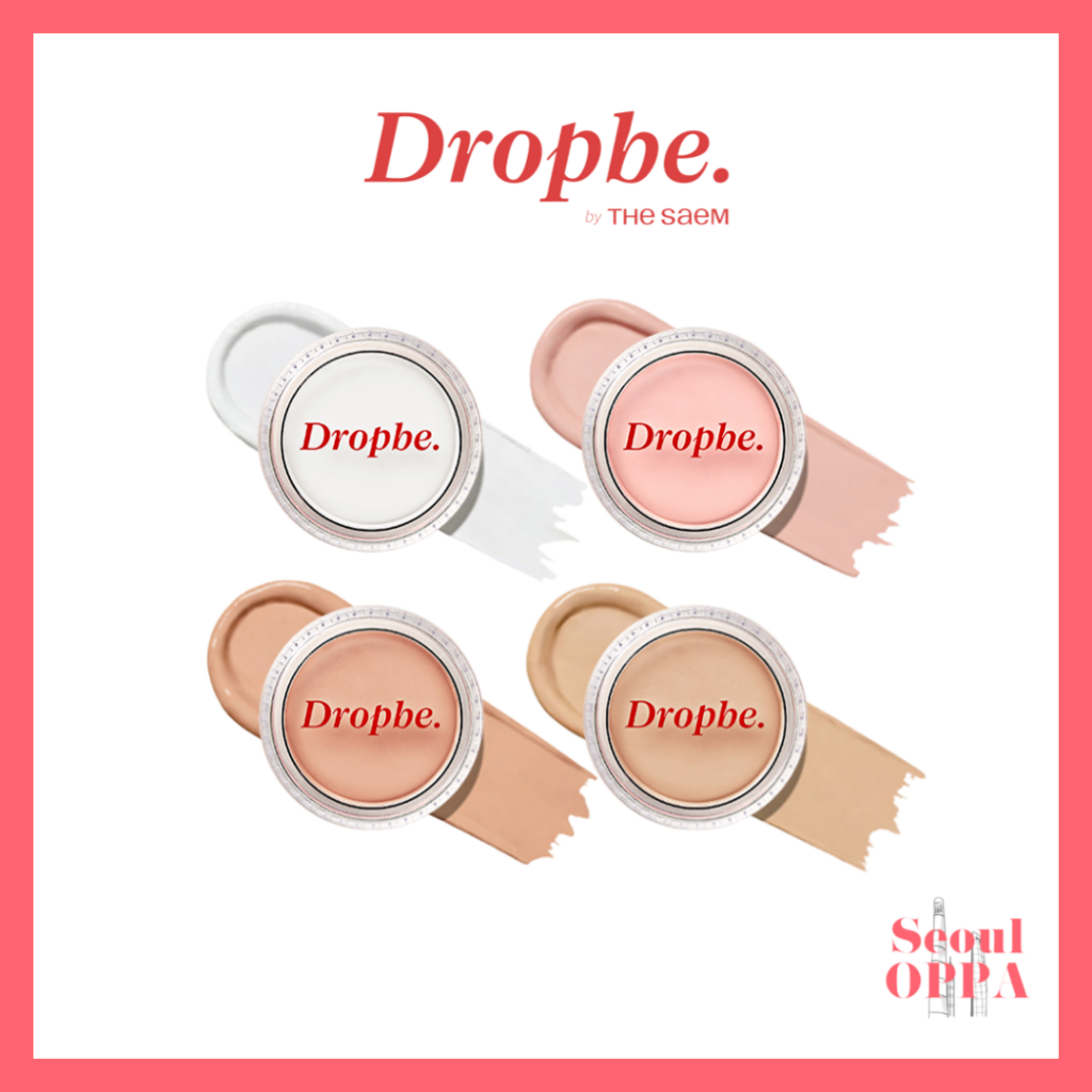 [Dropbe Colors] Conceal Pot 6g The Saem Kem Che Khuyết Điểm Bắt Sáng Tạo Khối Phấn Má Hồng Highlight