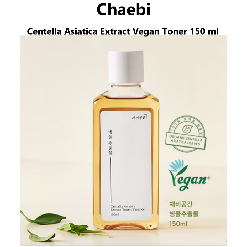 [K-beauty] Chaebi Gonggan Centella Asiatica Extract Vegan Toner 150 ml, Chaebi Gonggan Houtuynia Cor