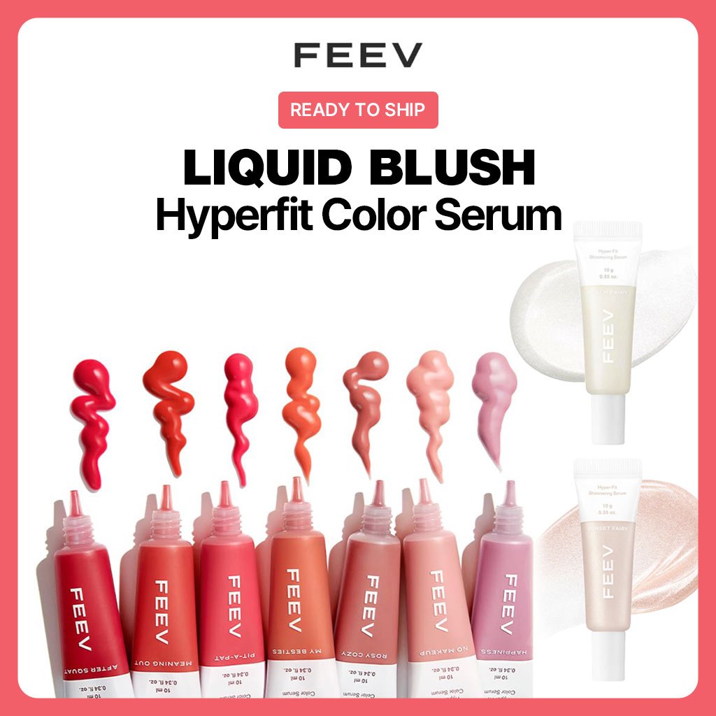 [Feev] Hyperfit Color Serum Liquid Blush 10ml 13 Màu