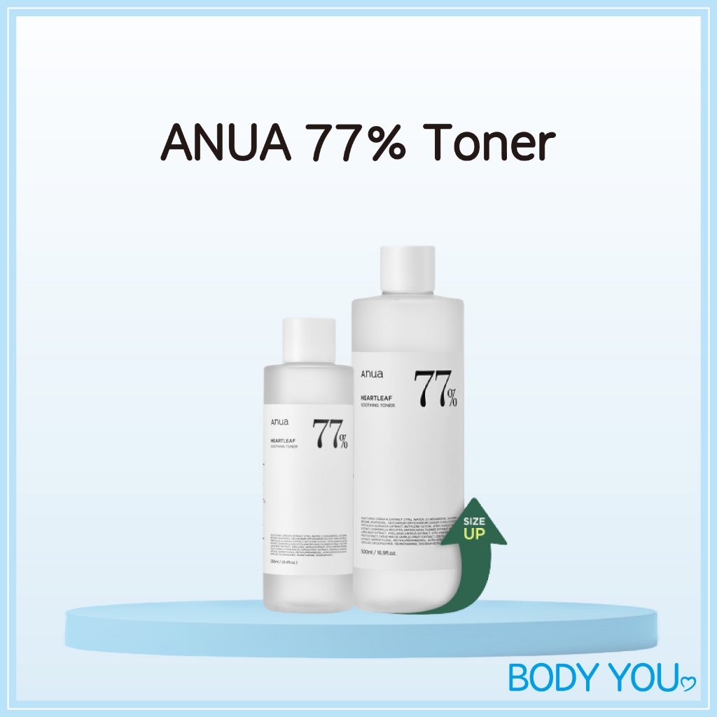 [Anua] Heartleaf 77% Soothing Toner 250ml, 500ml *Anua