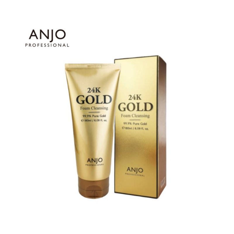 Sữa rửa mặt xốp vàng ANJO 24K 100ml