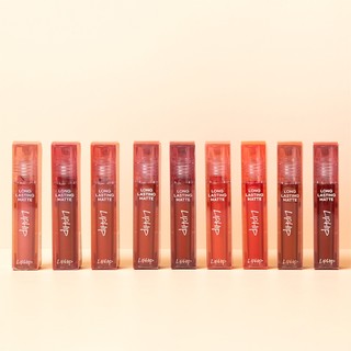 Son lì Liphip Longlasting Matte & Velvet 9 màu lâu trôi