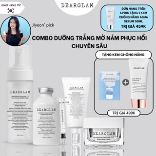 Combo Dưỡng tế bào gốc PDRN+ Glutathione Liposomal 125.000ppm sáng da mờ thâm nám, tàn nhang , phục hồi chuyên sâu