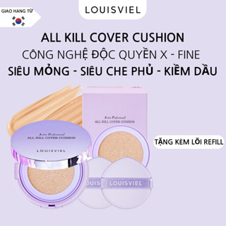 [louisviel] Phấn nước kiềm dầu siêu mỏng siêu che phủ công nghệ độc quyền X-FINE [12g / SPF50 + PA + + +] Tặng kèm lõi 12g