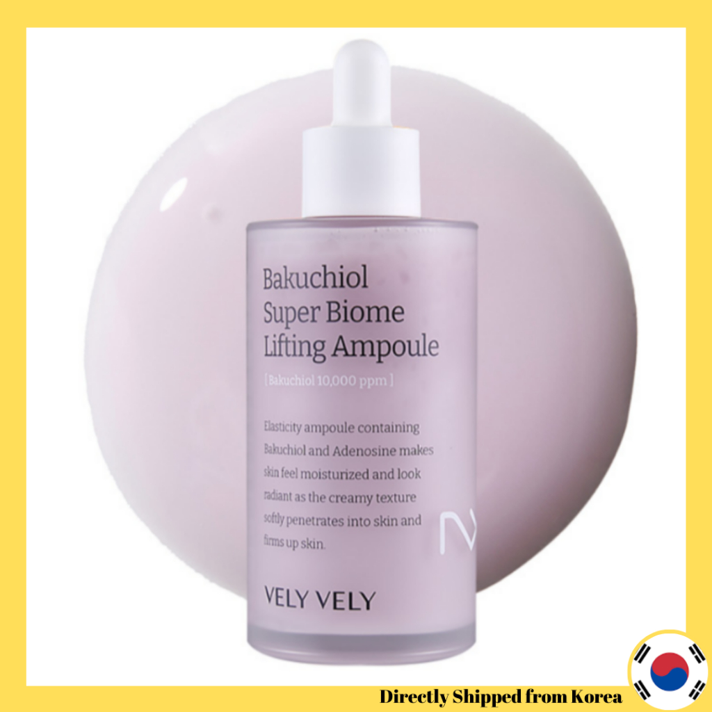 [Vely Vely] Bakuchiol 10.000ppm Adenosine Super Biome Lifting Ampoule 100ml