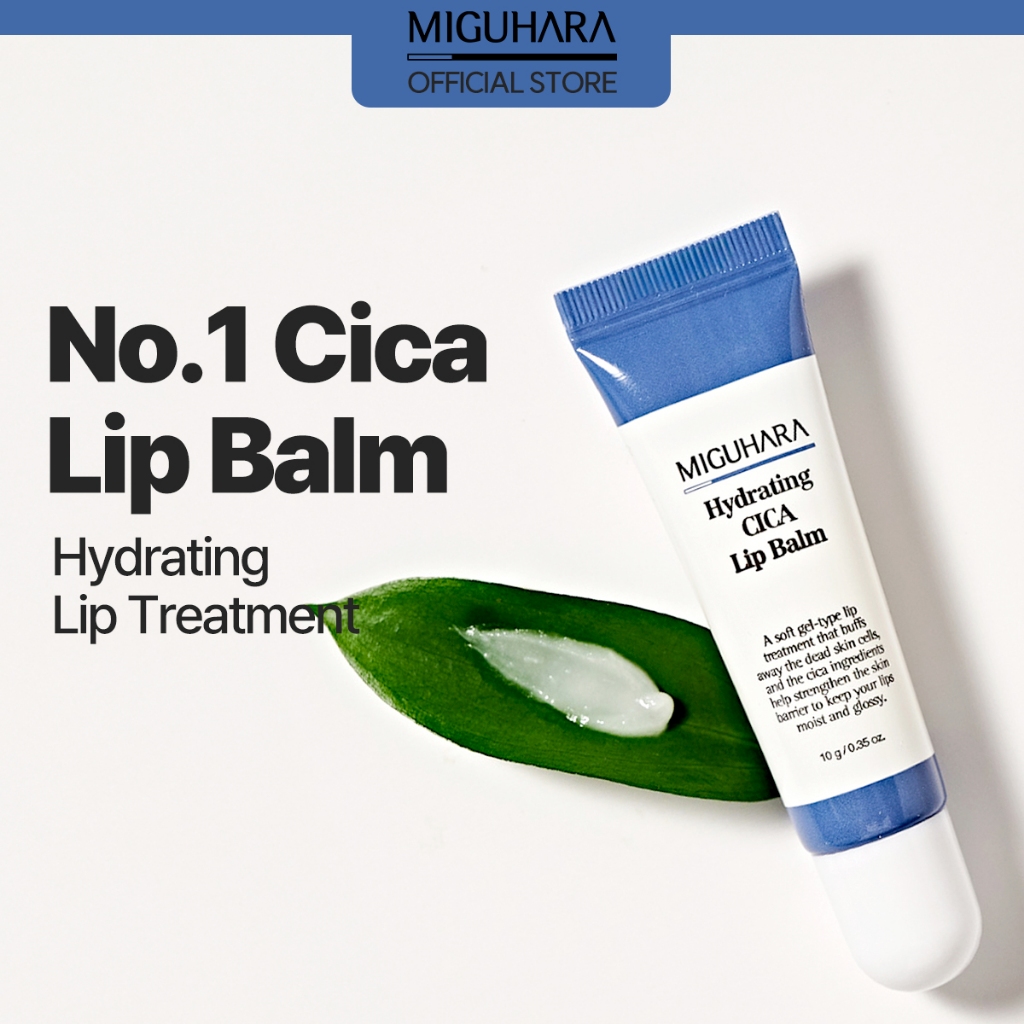 Son dưỡng môi CICA dưỡng ẩm MIGUHARA 10ml