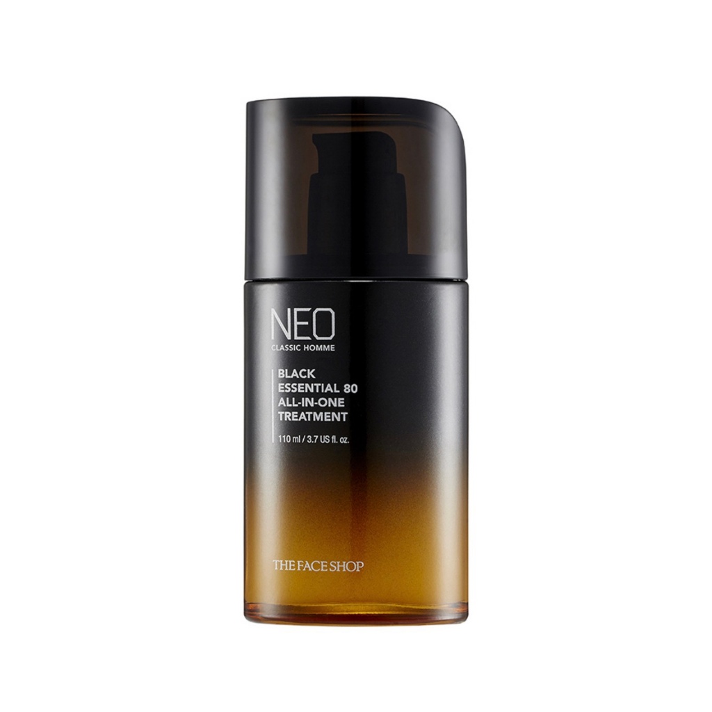 [The Face Shop] Neo Classic Homme Black Essential All-in-One Treatment / 110 ml #Neo #3in1 #Treatmen