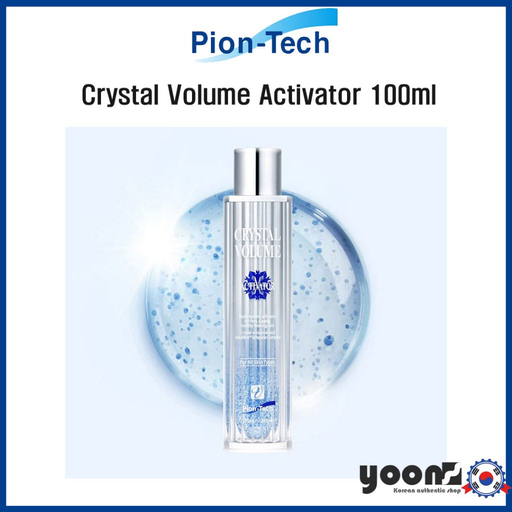 [Pion-Tech] Crystal Volume Activator 100ml (Mọi loại da) _ Từ Hàn Quốc