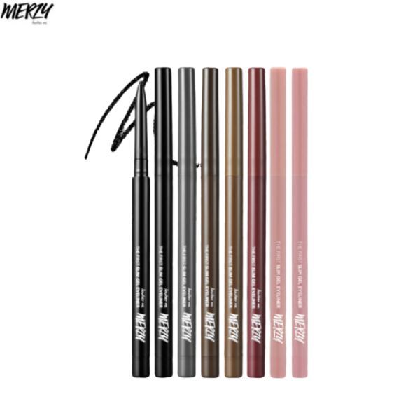 MERZY Bút kẻ mắt Gel mỏng đầu tiên 0,05