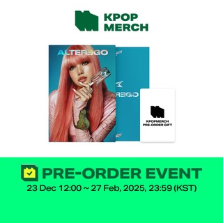   KPOPMERCH POB  BLACKPINK LISA -   Alter Ego   Photobook_KIKI ver 
