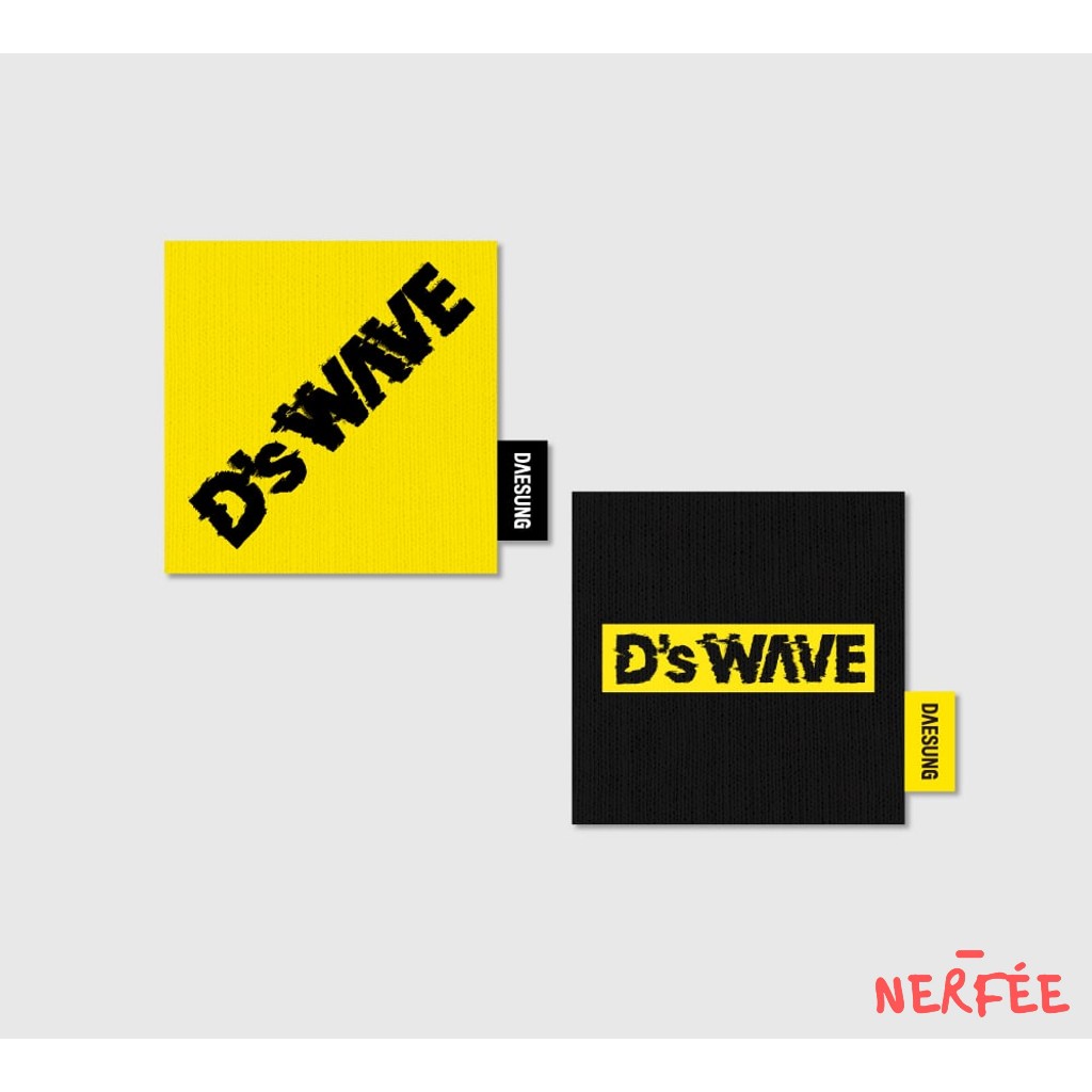 [Restock] Bộ Coaster Trà WAVE Bigbang Daesung D 's (2 Màu) | Hàng hóa chính thức Tour 2025