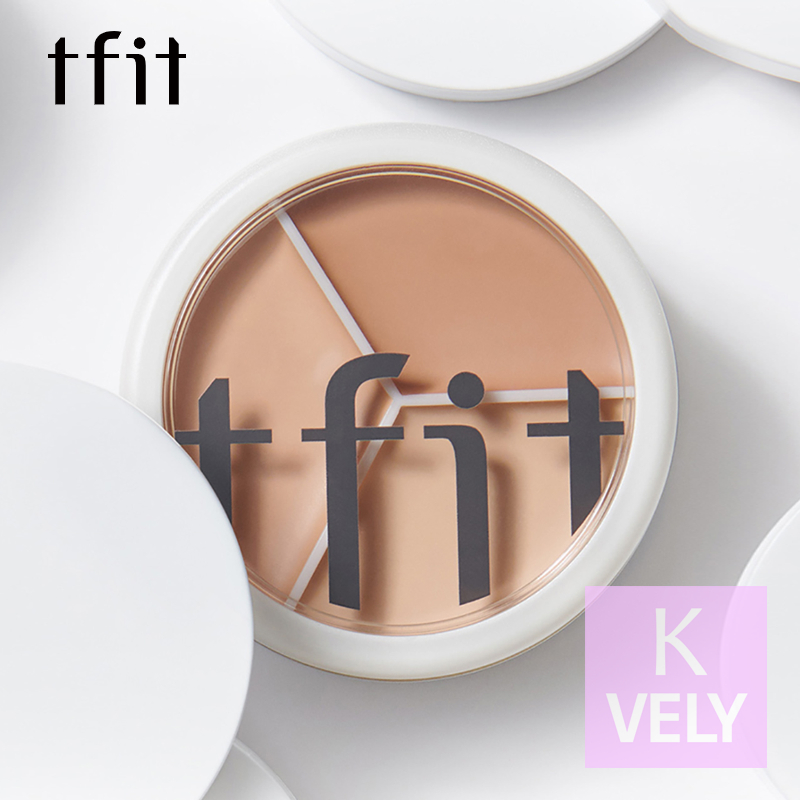 Kem che khuyết điểm Tfit Triple Color Crazy Cover-Up Pro 15g