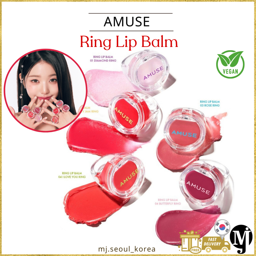 Son dưỡng môi Amuse Ring 5 màu