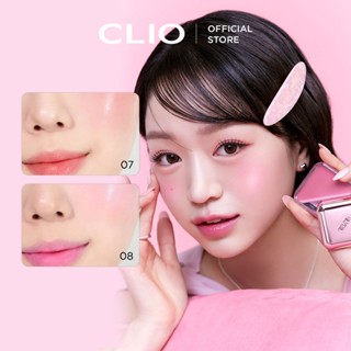 [CLIO] Má Hồng Nhỏ Xinh Tiện Lợi Trong Trẻo Glow Essential Lip&Cheek Tap 8 Màu