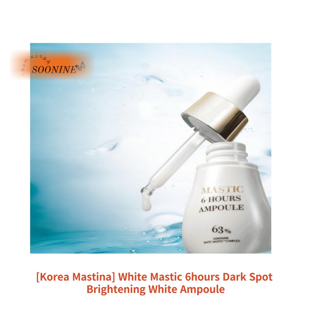 [Korea Mastina] White Mastic 6 giờ Dark Spot Brightening White Ampoule / Brightening / Moisture
