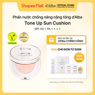 [d'Alba Official] Phấn nước chống nắng nâng tông SPF 50 + PA + + + + d'Alba Tone Up Sun Cushion