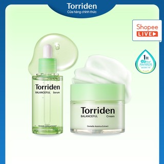    Torriden Live    SET  Serum và kem dưỡng BALANCEFUL CICA 50ml+80ml 