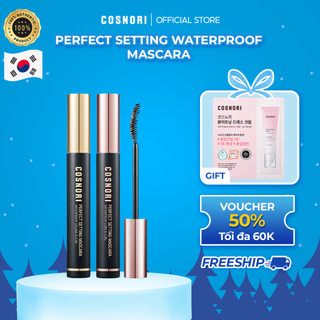  Mascara COSNORI Perfect Setting chải lông mi cố định hoàn hảo chống thấm nước 7ml 