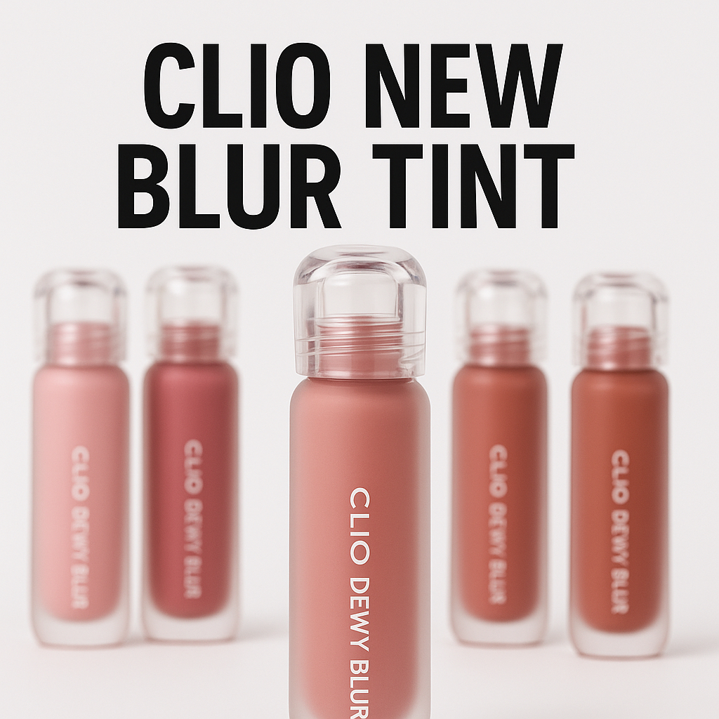 CLIO CIO Hug Blur Tint [2EA / MỚI] – Soft Matte Velvet Lip Tint