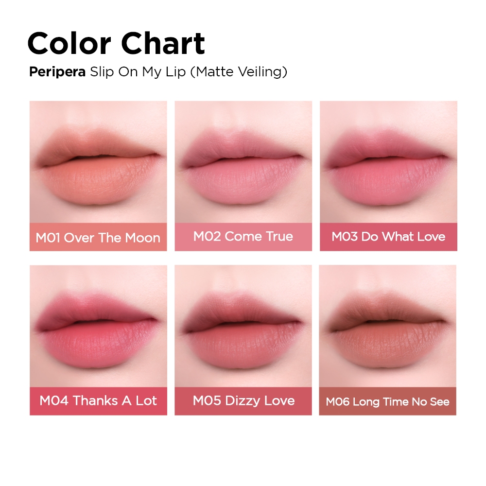 [PERIPERA] Son Bút Chì Mịn Bóng Nhẹ Không Khô Môi Slip On My Lip | BigBuy360 - bigbuy360.vn